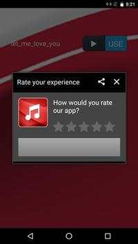 Let me love you Ringtones screenshot 3