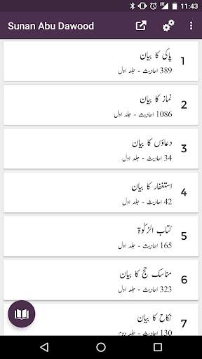 Sunan Abu Dawood - Urdu and English Translations screenshot 1