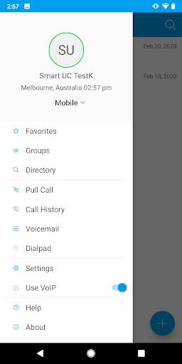 Vocus Smart UC screenshot 1