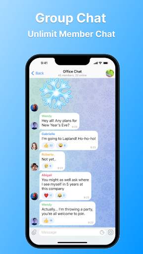 Tele Messenger Lite screenshot 2