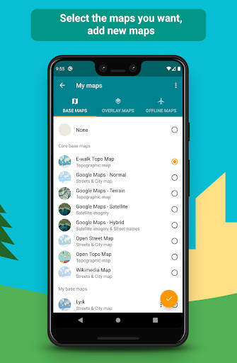 E-walk hiking & trekking offline GPS screenshot 5