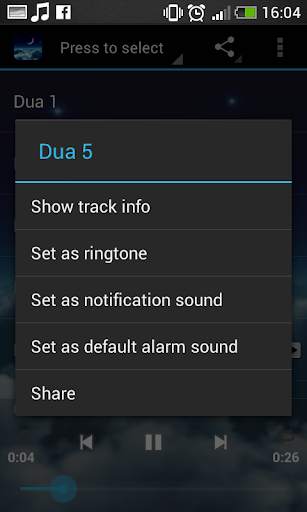 Dua Islamic Ringtone screenshot 8