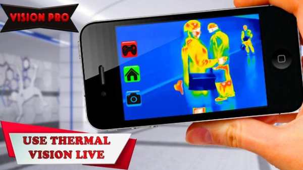 Thermal vision camera effects screenshot 1