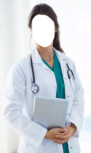 Female Doctor Photo Editor screenshot 1