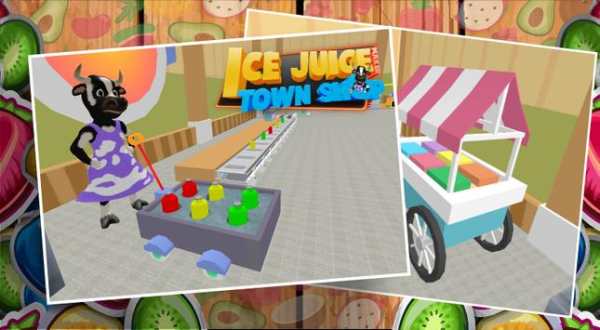 Pabrik pembuat es krim & toko kota - buah pop screenshot 4