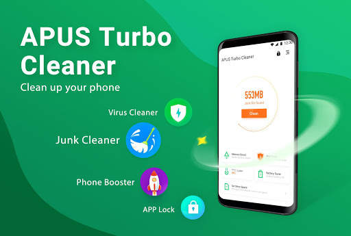APUS Turbo Cleaner: Antivirus 1 تصوير الشاشة