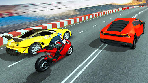 Auto gegen Radrennen screenshot 5