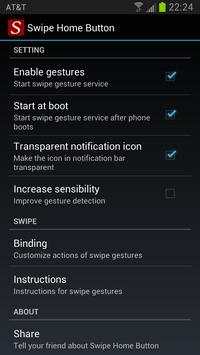 Swipe Home Button screenshot 4