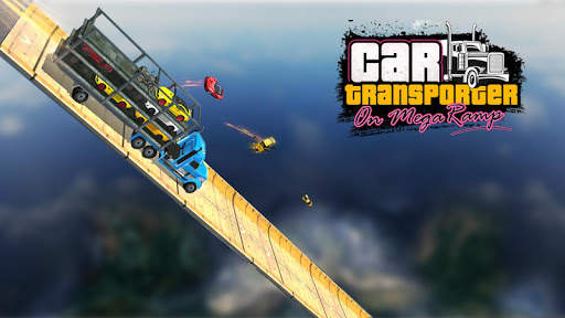 Car transporter on Mega Ramp स्क्रीनशॉट 2
