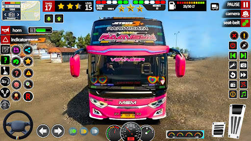 Drive Tourist Bus: City Games screenshot 1