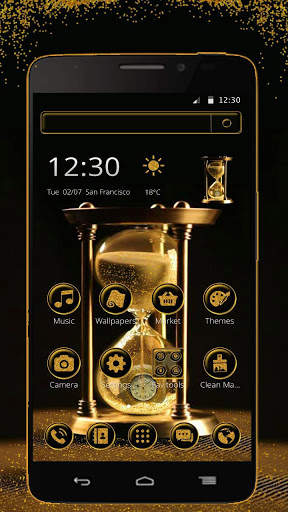 Time is Money Theme स्क्रीनशॉट 1