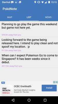 PokéNote for Pokemon Go screenshot 2