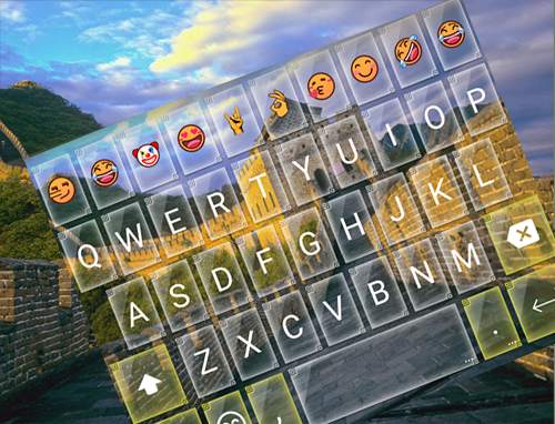 Emoji Keyboard Great Wall screenshot 5
