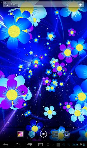Flowers live photo frame screenshot 12
