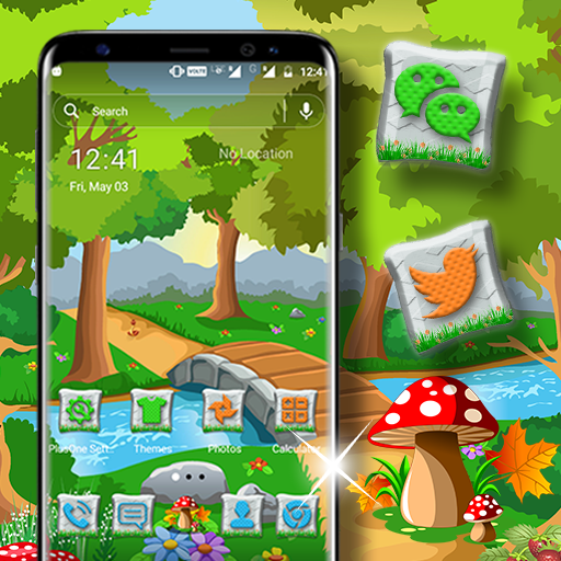 Anime Garden Launcher Theme icon