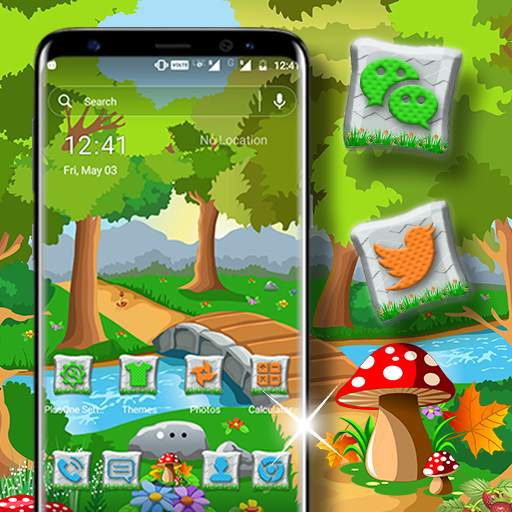 Anime Garden Launcher Theme 2.4