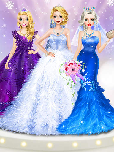 Ice Princess Wedding Dress Up screenshot 8