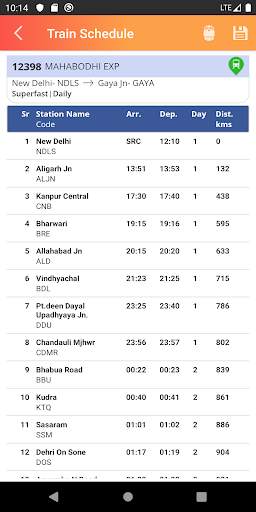 National Train Enquiry System screenshot 5