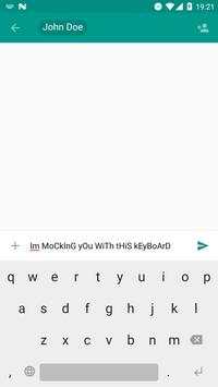 KeYbOaRd - Mocking text keyboard screenshot 1