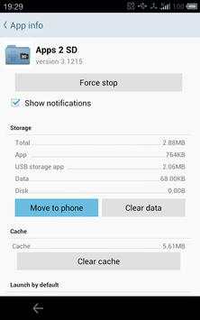 App 2 SD(Move app 2 SD) screenshot 4
