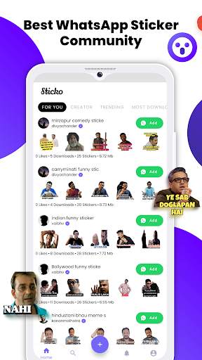 Sticko Sticker Maker WASticker screenshot 1