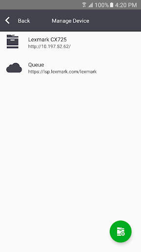 Lexmark Print Plugin screenshot 2