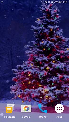 Christmas Tree 3D Wallpaper screenshot 1