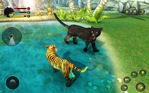Panther Simulator 3d Animal Games screenshot 1