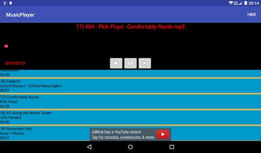 Music Player 2 تصوير الشاشة
