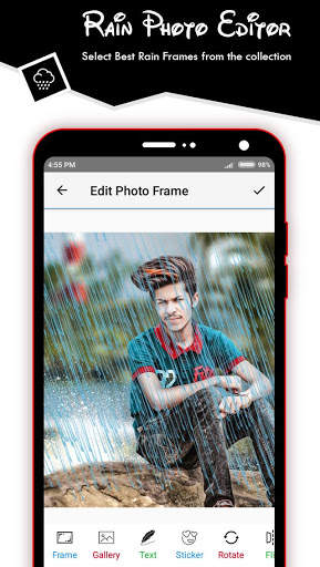 Rain Photo Frame screenshot 4