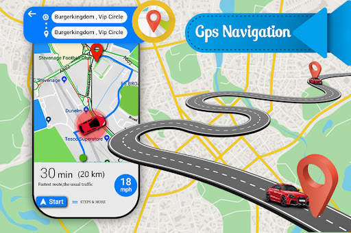 GPS Navigation Map Direction screenshot 1