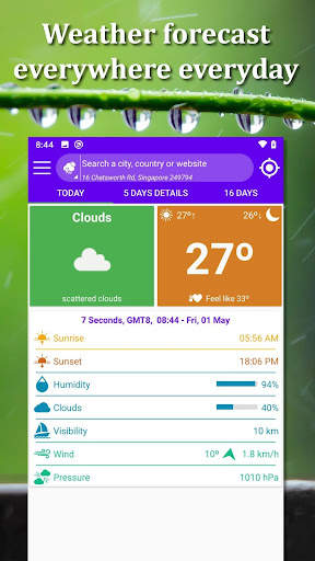 Weather - weather forecast screenshot 3