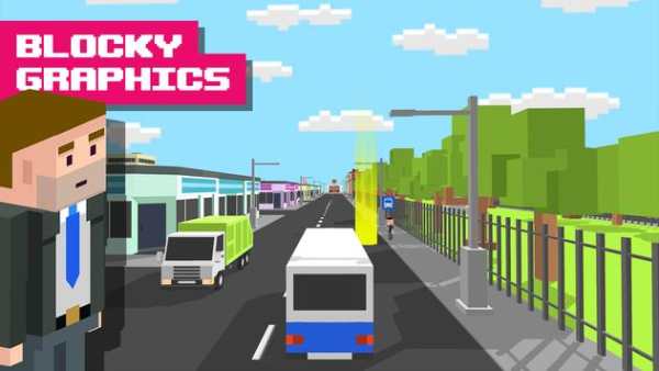 Bus Blocky screenshot 1