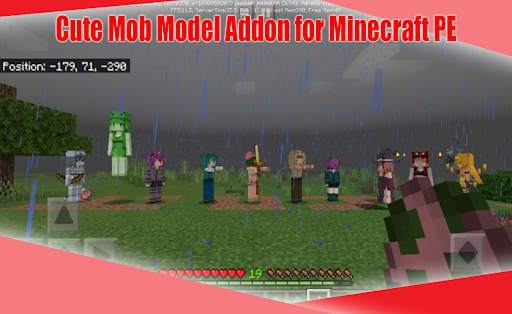 Cute Mobs mod for Minecraft PE screenshot 1