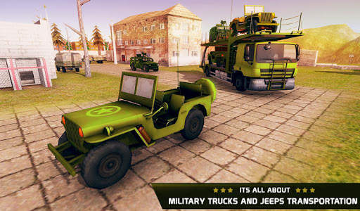 US Army Truck Drive Games screenshot 2