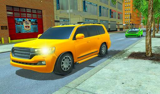 Prado Taxi Driving Games-Car Driving 2020 screenshot 7