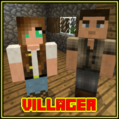 Villager Come Alive Mod for MCPE Addon icon