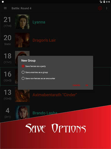 Initiative Tracker for D&D screenshot 14