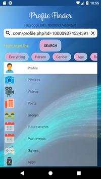Profile Finder screenshot 4