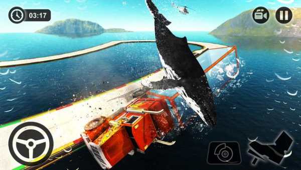 Impossible Whale Transport Truck Driving Tracks screenshot 11