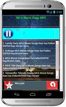 MCA Movie Songs MP3 screenshot 2
