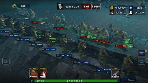 Zombie Defense : Apocalypse screenshot 1