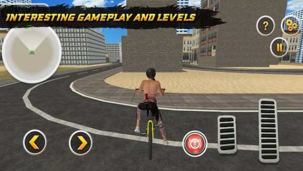 BMX bicycle racing - quad stunt simulator screenshot 3