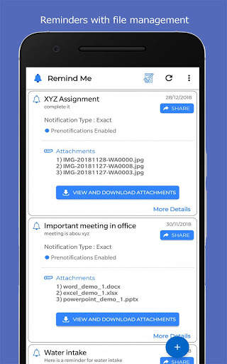 Remind Me - reminder app скриншот 1