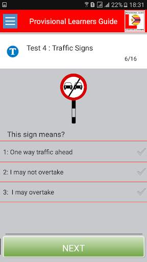VID Provisional Learners Guide screenshot 5