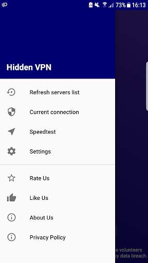 Hidden VPN - Free Optimal & Fast VPN screenshot 1