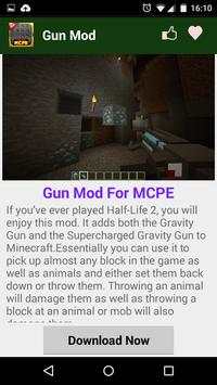Gun MOD For MCPE! screenshot 2