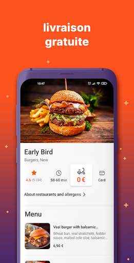 Rocket－livraison de repas screenshot 3