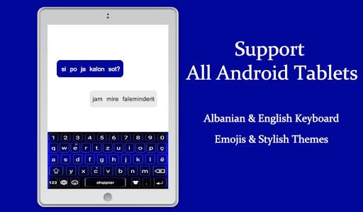 Albanian Keyboard screenshot 5