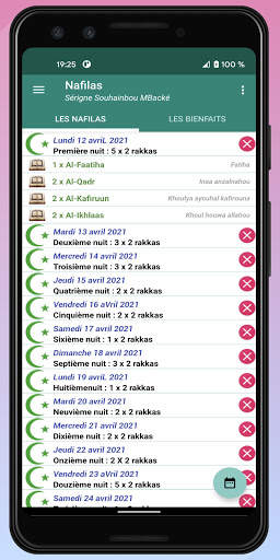NafilasApp screenshot 2